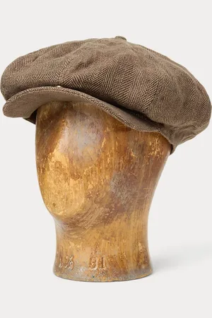 Ralph Lauren Berretto newsboy a spina di pesce