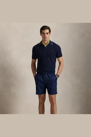 Ralph Lauren Short Prepster Polo in lino da 15,2 cm