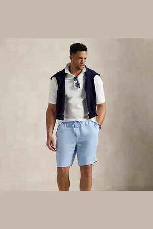 Ralph Lauren Taglie Plus - Short Prepster Polo in lino