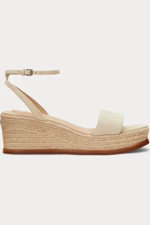 Ralph Lauren Espadrillas Leona in camoscio