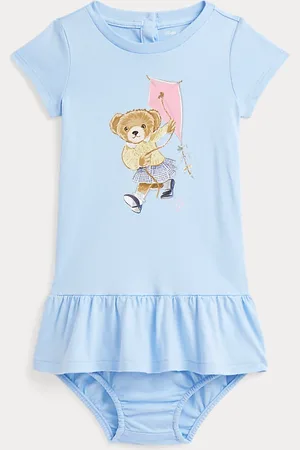 Ralph Lauren Abito Polo Bear in jersey e culotte