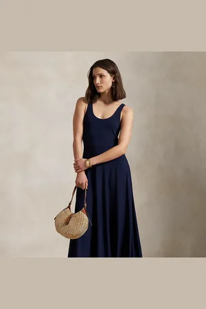 Ralph Lauren Abito in jersey con scollo rotondo