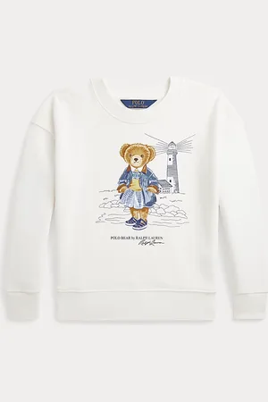 Ralph Lauren Felpa Polo Bear in spugna