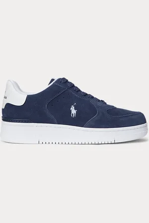 Ralph Lauren Sneaker Masters Court in camoscio