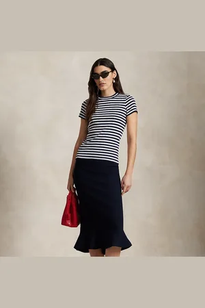 Ralph Lauren Gonna svasata in maglia