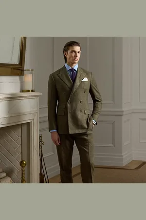 Ralph Lauren Abito Kent in misto lana scozzese