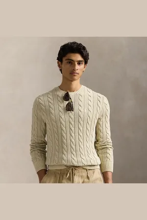 Ralph Lauren Maglia in cotone a tintura minerale