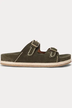 Ralph Lauren Sandali Turbach in camoscio
