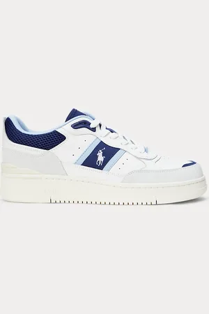 Ralph Lauren Sneaker Masters Sport pelle e camoscio
