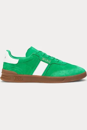 Ralph Lauren Sneaker Heritage Aera in camoscio