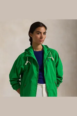 Ralph Lauren Giacca in twill con cappuccio