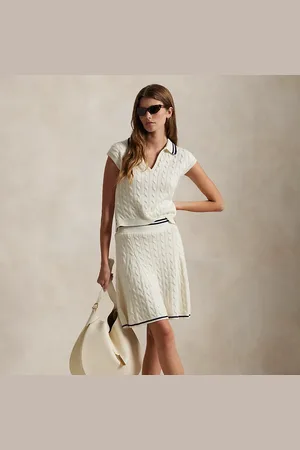 Ralph Lauren Skort tecnica con lavorazione a trecce