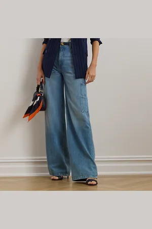 Ralph Lauren Jeans da lavoro vita alta e gamba larga