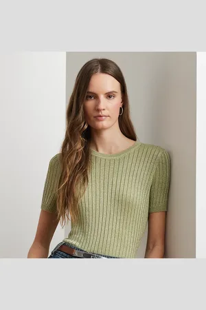 Ralph Lauren Maglia a coste con maniche corte