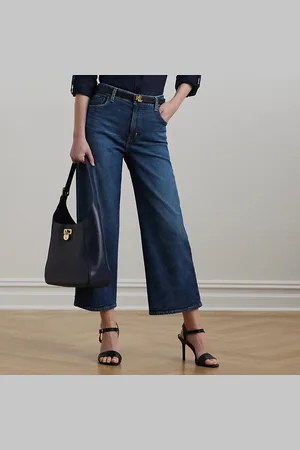 Ralph Lauren Petite - Jeans a vita alta taglio corto