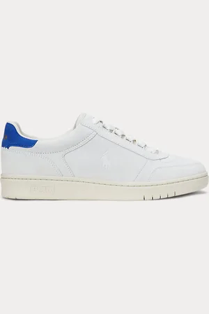 Ralph Lauren Sneaker Court in camoscio