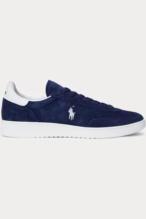Ralph Lauren Sneaker Bedford in camoscio