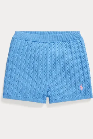 Ralph Lauren Short in cotone a trecce sottili