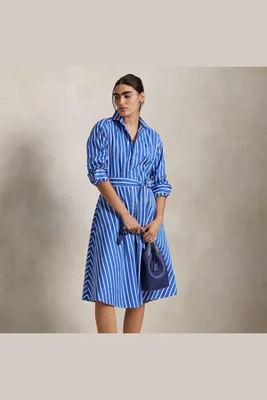 Ralph Lauren Chemisier a righe con cintura