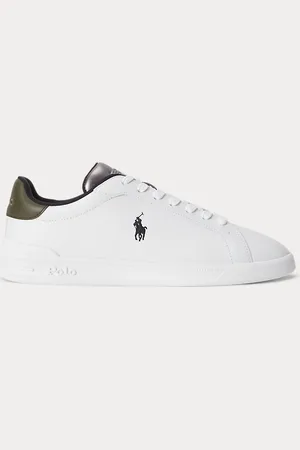 Ralph Lauren Sneaker Heritage Court II in pelle