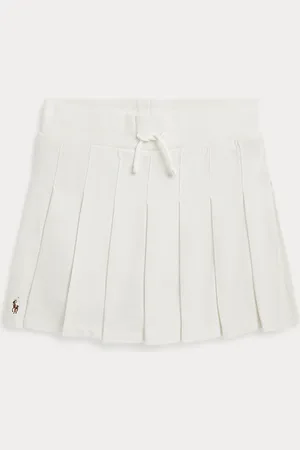Ralph Lauren Skort in jersey di cotone con pieghe