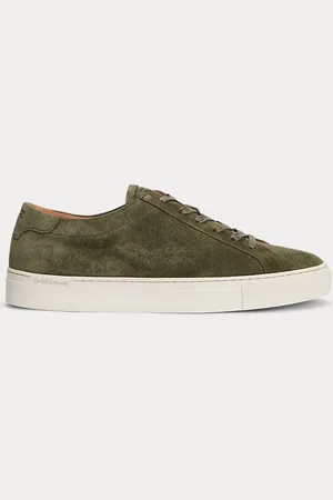 Ralph Lauren Sneaker Jermain in camoscio