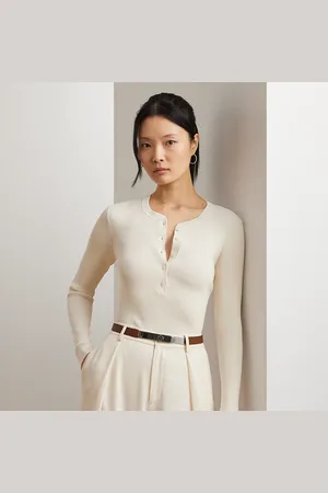 Ralph Lauren Maglia serafino a coste