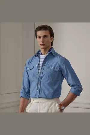 Ralph Lauren Camicia in chambray lavato