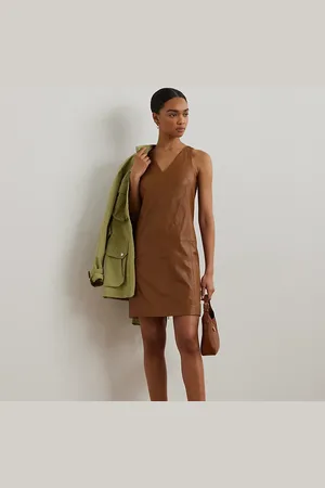 Ralph Lauren Abito dritto in agnello senza maniche