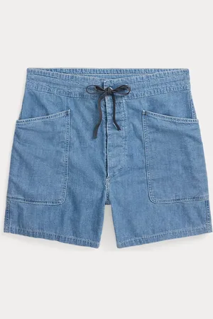 Ralph Lauren Short in chambray di cotone e lino