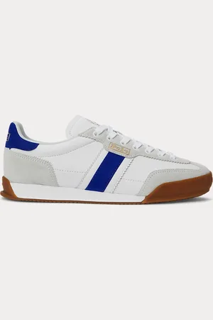Ralph Lauren Sneaker Hester in pelle e camoscio