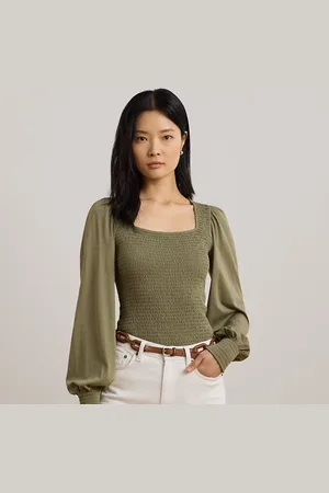Ralph Lauren Maglia in jersey con maniche blouson