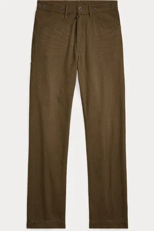 Ralph Lauren Pantaloni in twill a righe