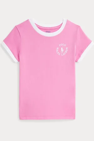 Ralph Lauren Maglietta in jersey con logo e Big Pony