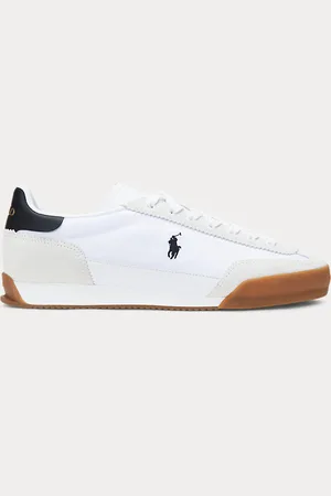 Ralph Lauren Sneaker Hester in tela e camoscio