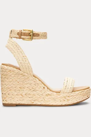 Ralph Lauren Espadrillas Hilarie IV in rafia