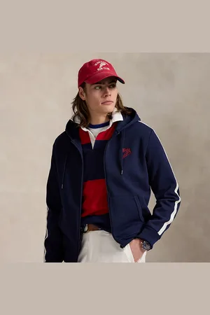 Ralph Lauren Felpa con cappuccio a maglia doppia