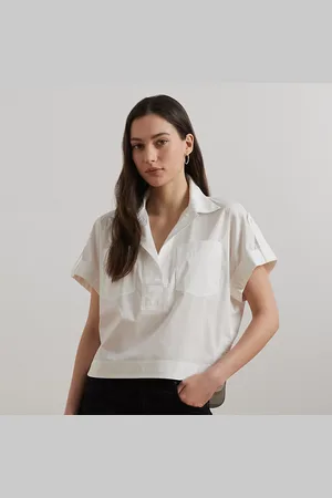Ralph Lauren Camicia sahariana in misto cotone