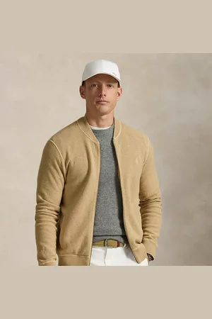 Ralph Lauren Maglia in piqué di cotone con cerniera