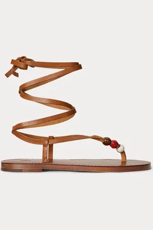 Ralph Lauren Sandali in pelle con perline