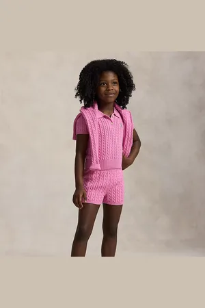 Ralph Lauren Short in cotone a trecce sottili