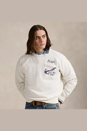 Ralph Lauren Felpa con grafica Vintage-Fit