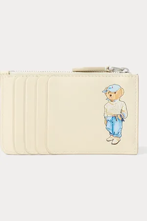 Ralph Lauren Portacarte Polo Bear con cerniera