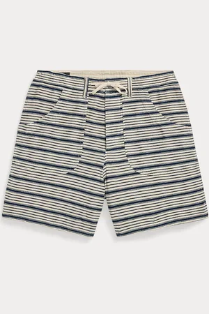 Ralph Lauren Short in jersey a righe indaco