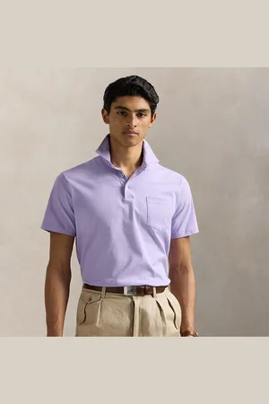 Ralph Lauren Polo in filo di Scozia Standard-Fit