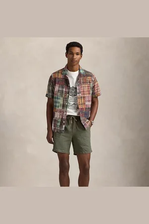 Ralph Lauren Short Prepster Polo in lino da 15,2 cm