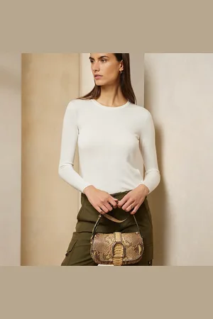 Ralph Lauren Borsa a spalla Welington in pitone