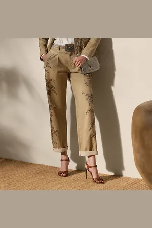 Ralph Lauren Pantaloni Fallon in chino di cotone