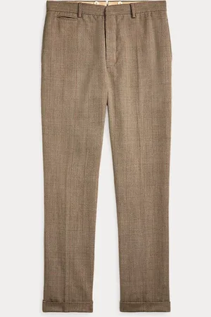 Ralph Lauren Pantaloni in lana principe di Galles