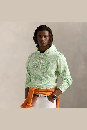 Ralph Lauren Felpa in spugna a fiori con cappuccio